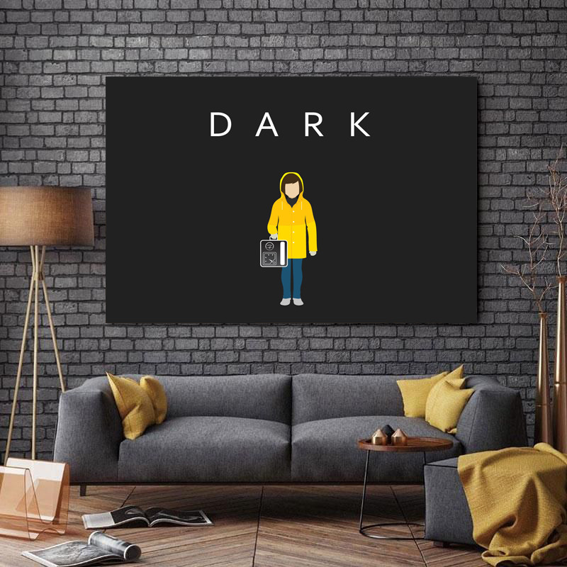 تابلو شاسی طرح سینما مدل Dark کد 961