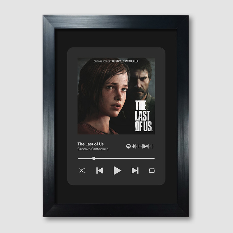 تابلو مدل موزیکال طرح the last of us