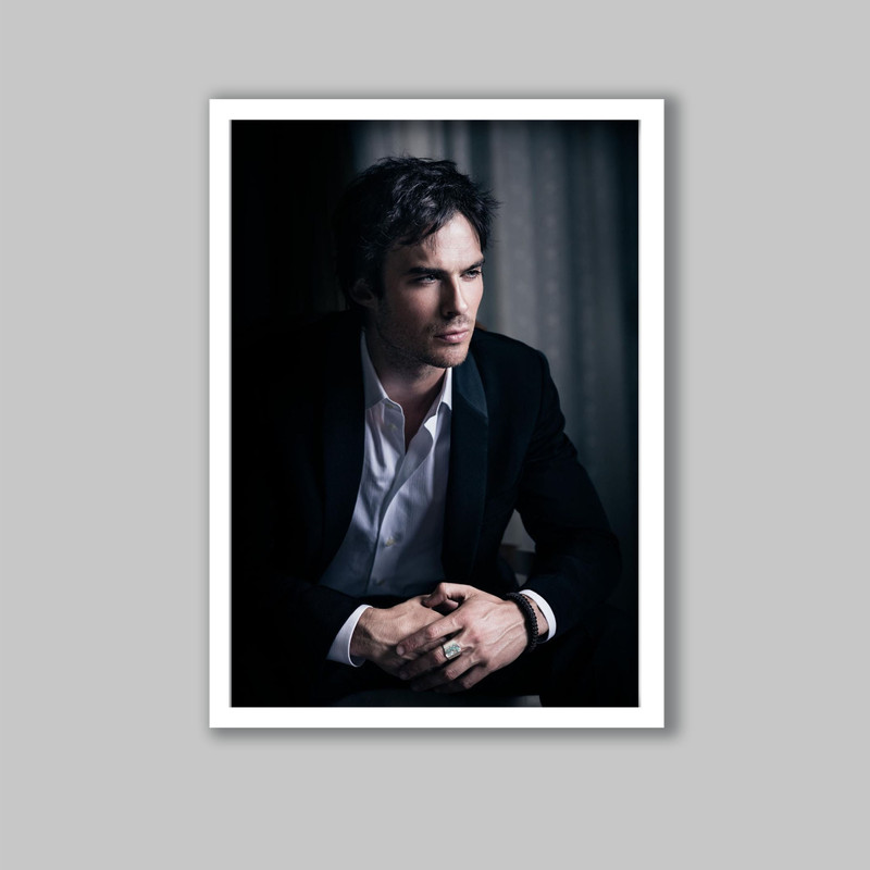 تابلو لیلیان طرح ایان سامرهلدر Ian Somerhalder کد LA-G11465