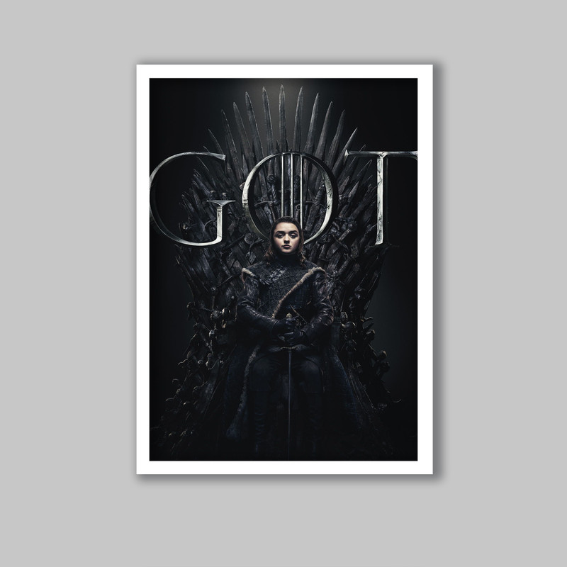 تابلو مدل سریال بازی تاج و تخت Game of thrones کد LA-G10266