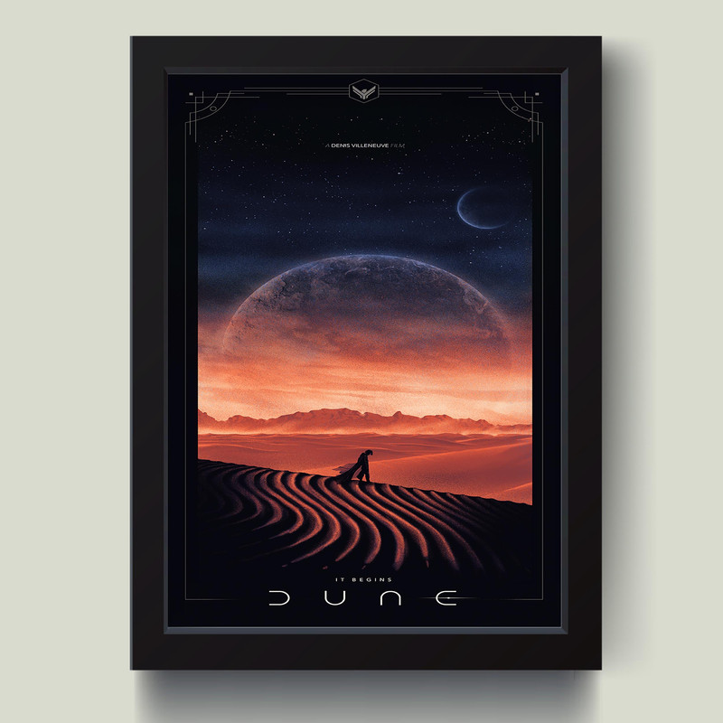 تابلو مدل Dune پوستر فیلم کد ICC-S27
