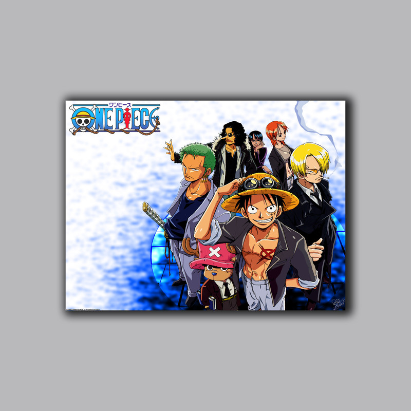 تابلو شاسی مدل انیمه وان پیس One Piece کد LA-10358