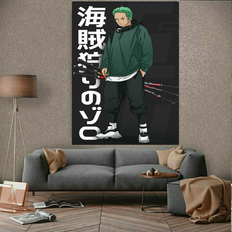 تابلو شاسی طرح انیمه وان پیس One Piece مدل SDP226