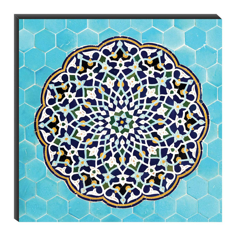تابلو شاسی میم تیم طرح کاشی مدل T2180