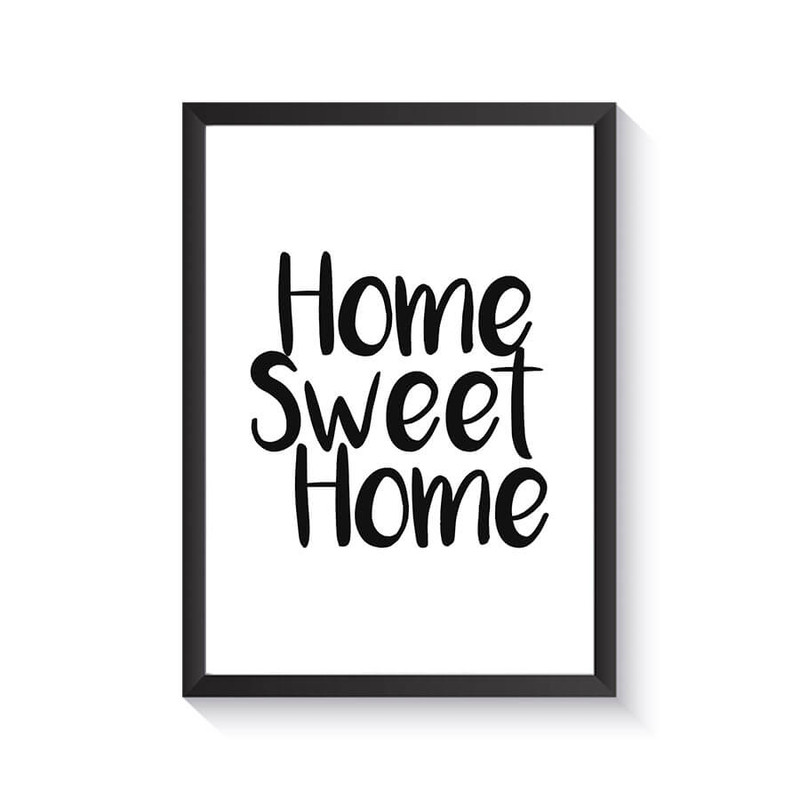 تابلو وینا مدل Home Sweet Home
