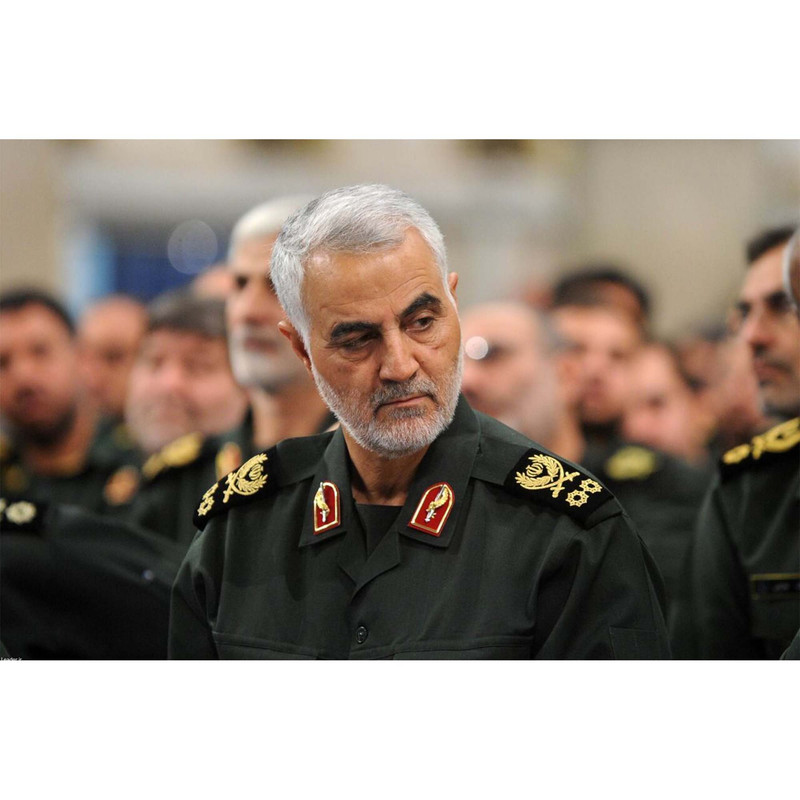 تابلو شاسی مدل شهید قاسم سلیمانی کد120
