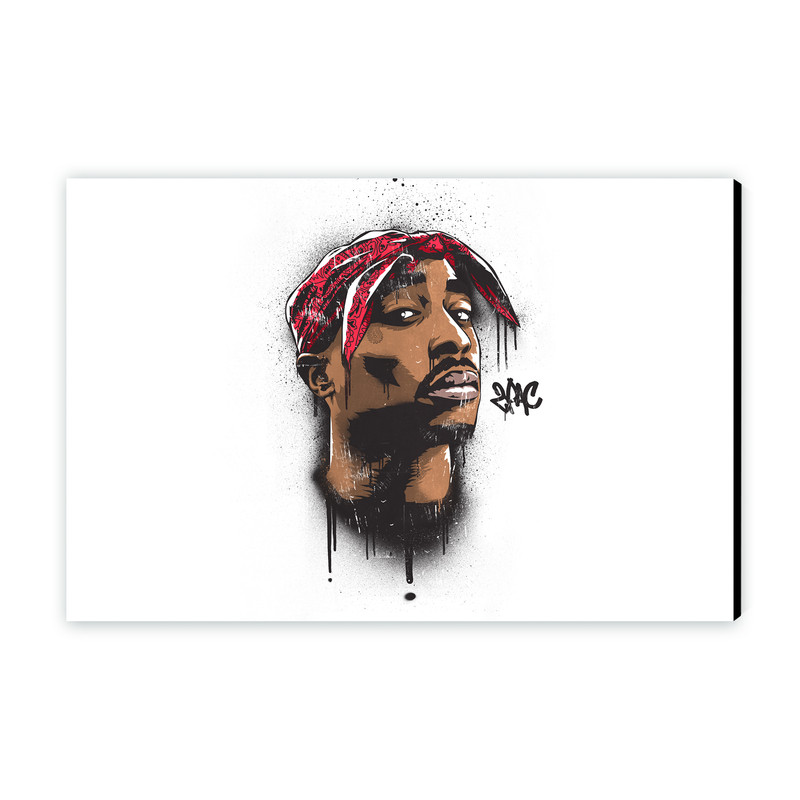 تابلو شاسی عرش مدل موسیقی توپاک 2pac کد As2762